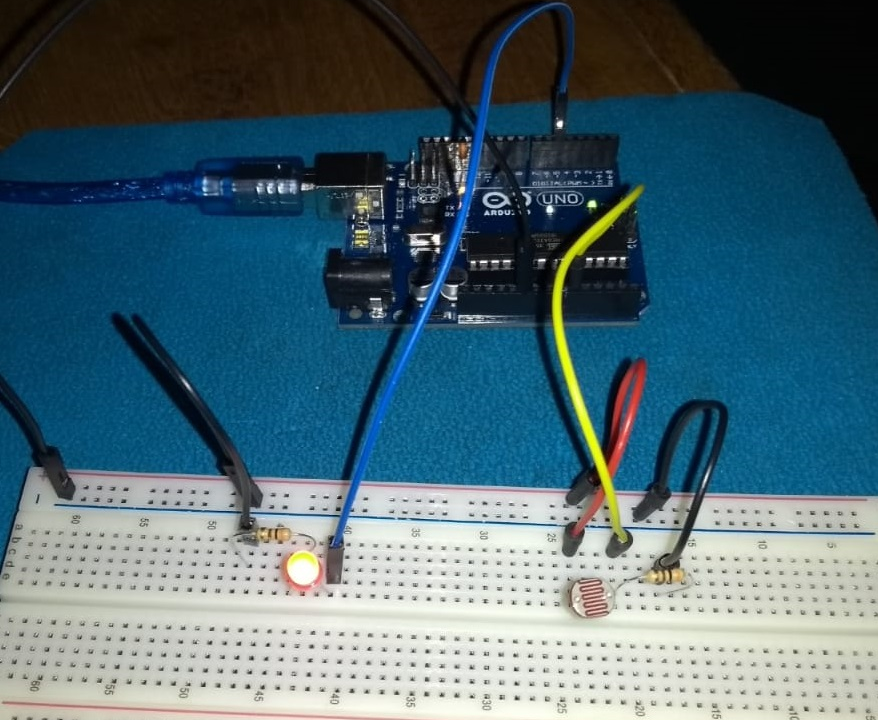 Sensor de Luminosidade Arduino